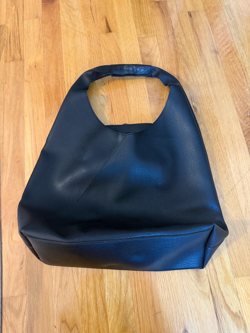 Banana Republic Black Pebbled Hobo Tote